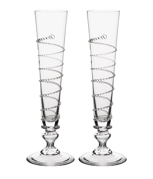 Juliska Amalia Champagne Flute Set of 2