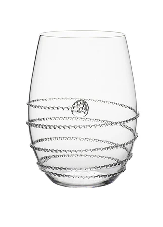 Juliska Amalia Stemless White Wine Glass