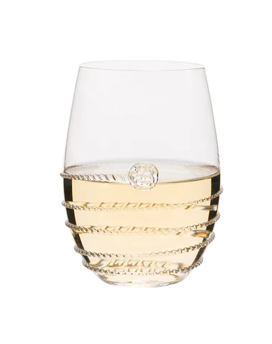 Juliska Amalia Stemless White Wine Glass