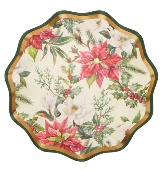 Sophistiplate Bowl Evergreen Floral