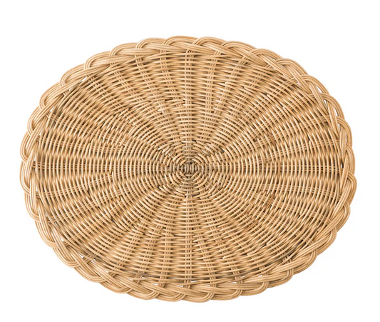 Juliska Braided Basket Oval Placemat- Natural