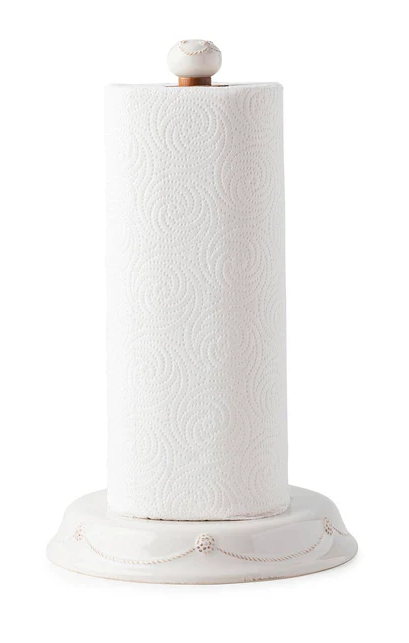 Juliska Berry & Thread Paper Towel Holder- Whitewash