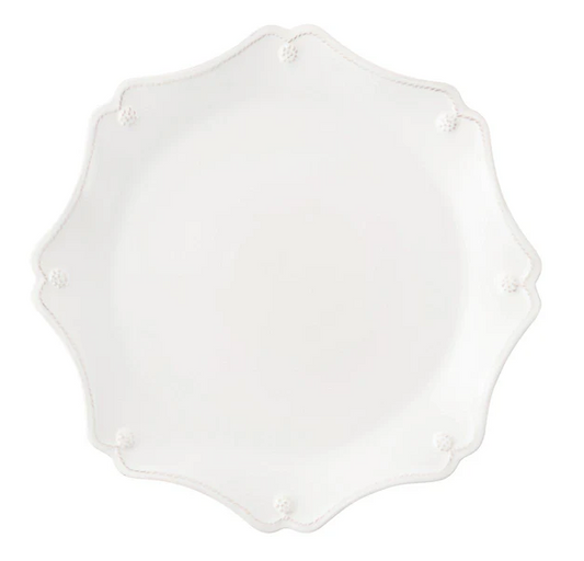 Juliska Berry & Thread Scalloped Charger- Whitewash