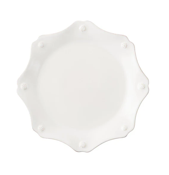 Juliska Berry & Thread Scalloped Dessert/Salad Plate