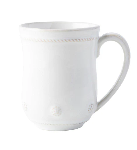 Juliska Berry & Thread Flared Mug- Whitewash