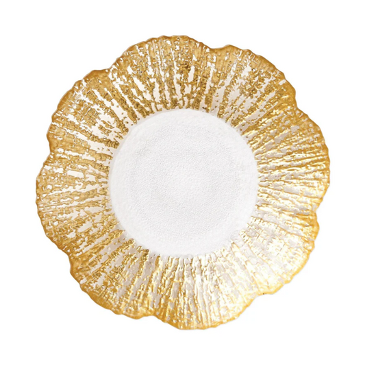 Vietri Rufolo Glass Pasta Plate