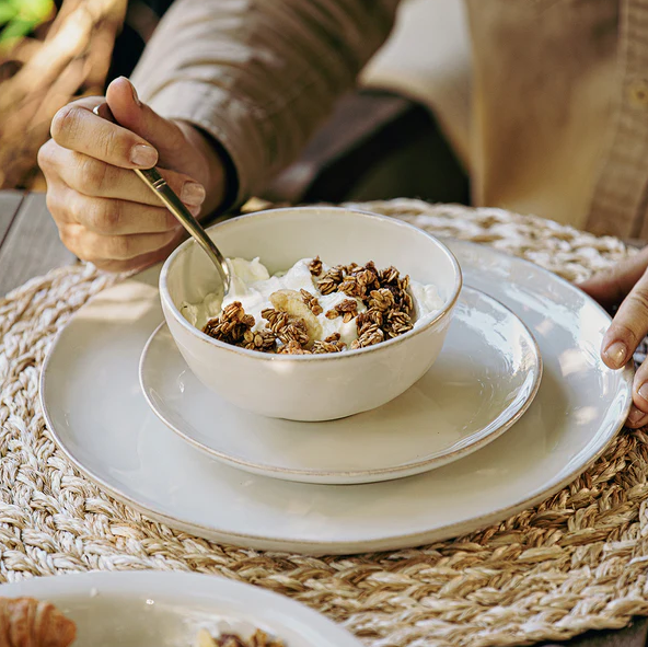 Juliska Puro Whitewash Cereal/Ice Cream Bowl