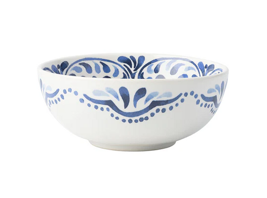 Juliska Iberian Indigo Cereal/Ice Cream Bowl