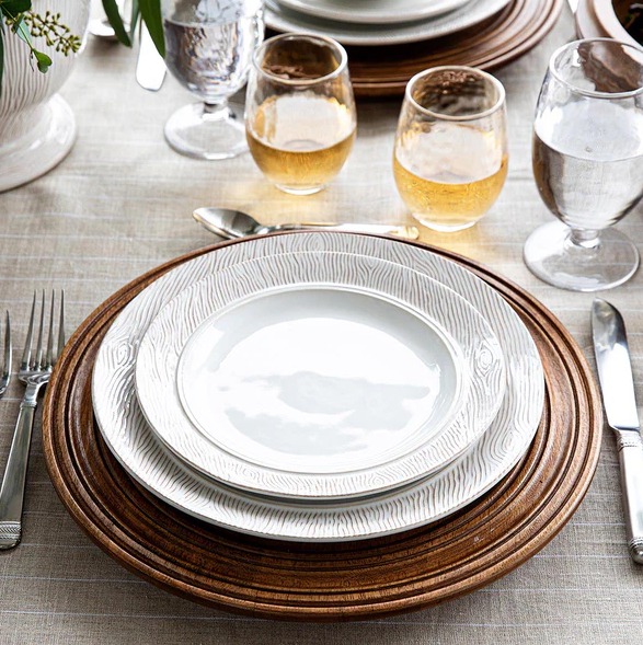 Juliska Blenheim Oak Dessert/Salad Plate