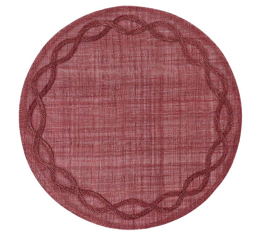 Tuileries Garden Placemat - Mulberry