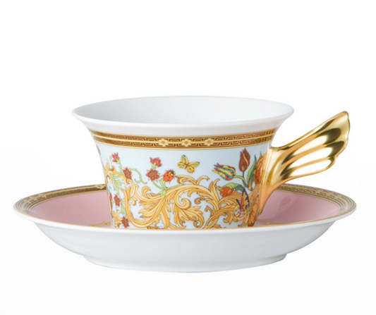 Versace Butterfly Garden Tea Cup and Saucer