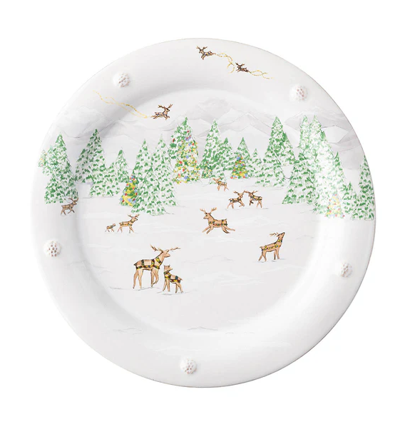 Juliska Berry & Thread North Pole Dinner Plate