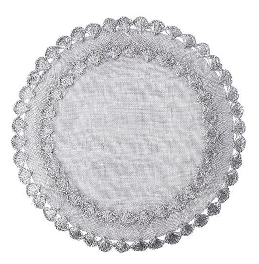 Juliska Isadora Placemat- Silver