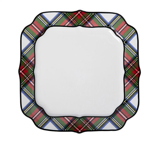 Juliska Stewart Tartan 12'' Cookie Tray