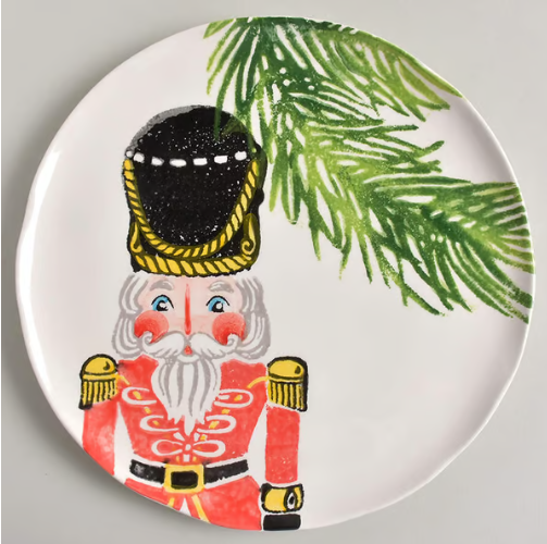 Vietri Nutcracker Salad Plate