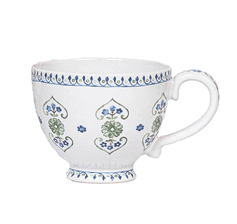 Juliska Villa Seville Breakfast Cup Mug- Chambray