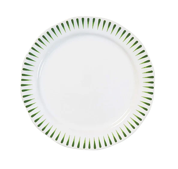 Juliska Sitio Stripe Dessert/Salad Plate- Basil