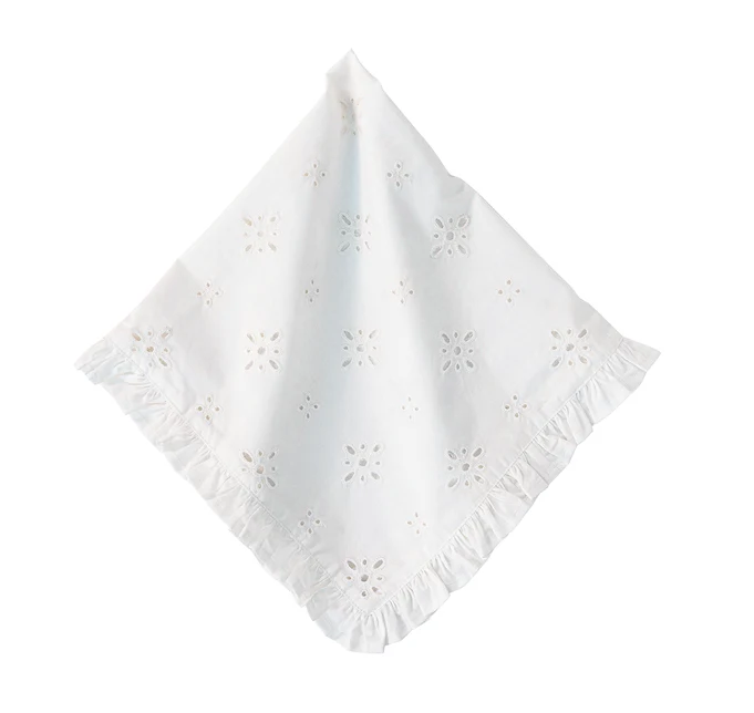 Juliska White Eyelet Napkin