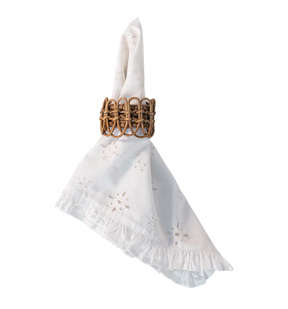 Juliska White Eyelet Napkin