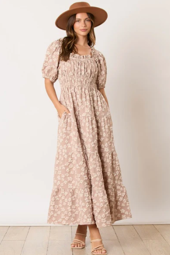 Petal Perfection Maxi Dress