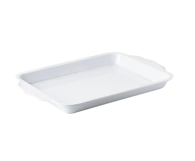 Juliska Berry & Thread Melamine 24" Tray - Whitewash