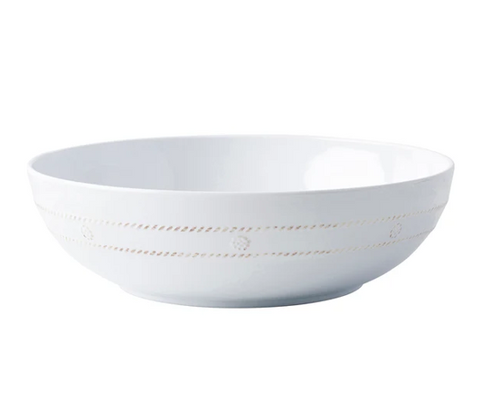 Juliska Berry & Thread Melamine 12'' Bowl- Whitewash