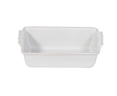 Juliska Berry & Thread Loaf Pan- Whitewash