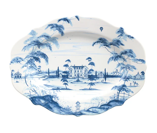 Juliska Serving 18.5'' Platter Country Estate Delft