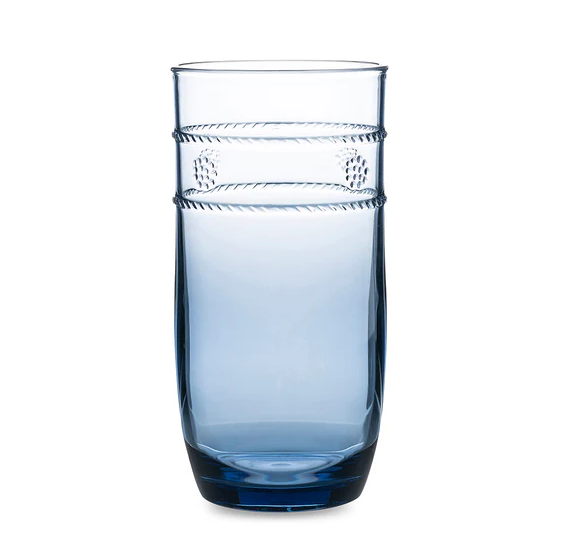 Juliska Isabella Acrylic Large Tumbler- Blue