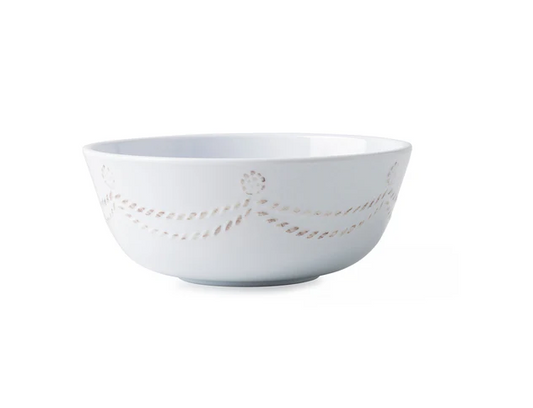 Juliska Berry & Thread Melamine Cereal/Ice Cream Bowl Whitewash