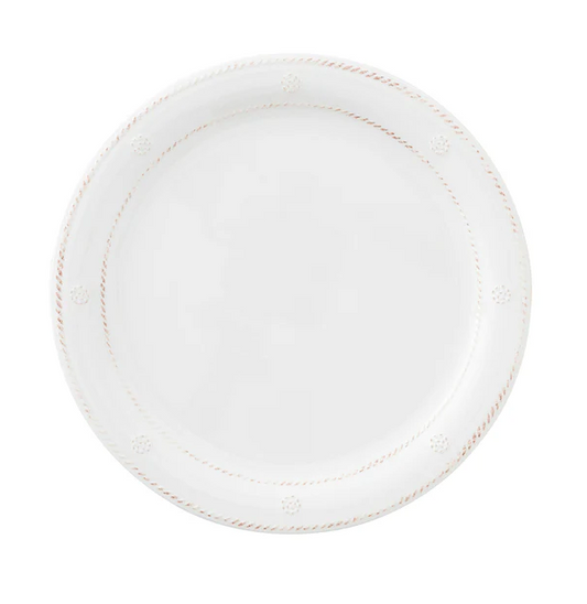 Juliska Berry & Thread Melamine Dinner Plate - Whitewash