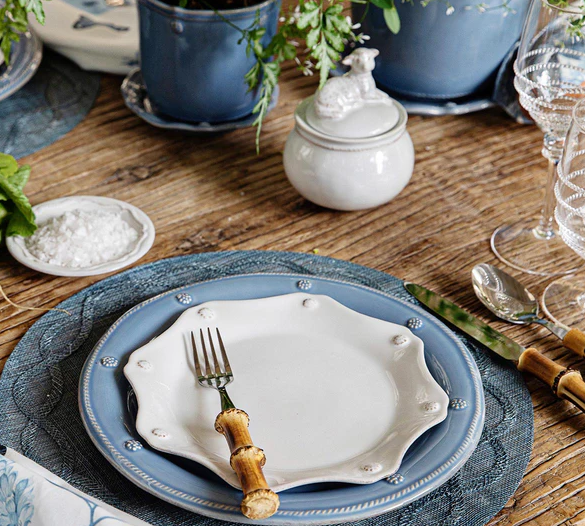 Juliska Berry & Thread Dinner Plate - Chambray