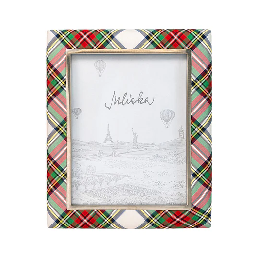 Juliska Stewart Tartan 8X10 Frame