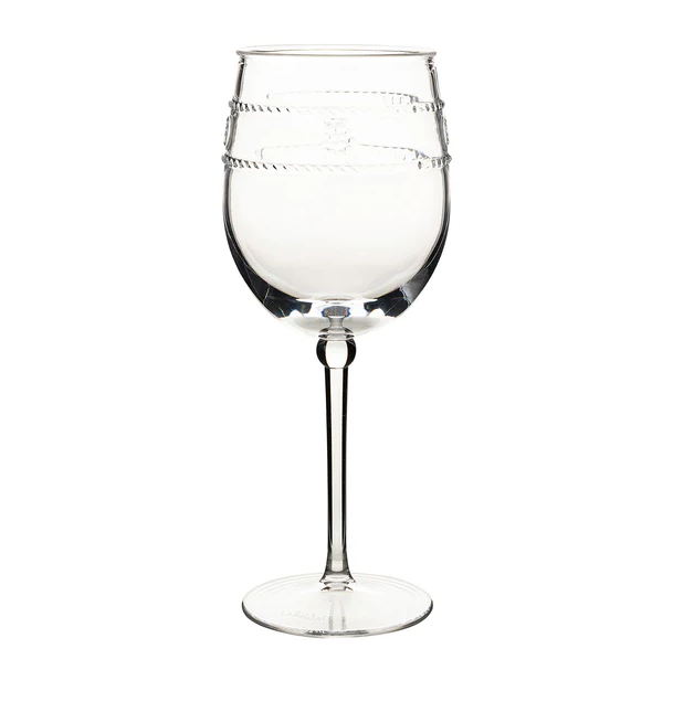 Juliska Isabella Acrylic Wine Glass