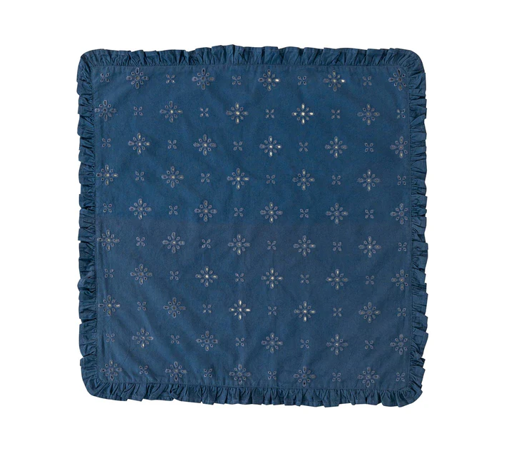 Juliska Eyelet Napkin -Navy