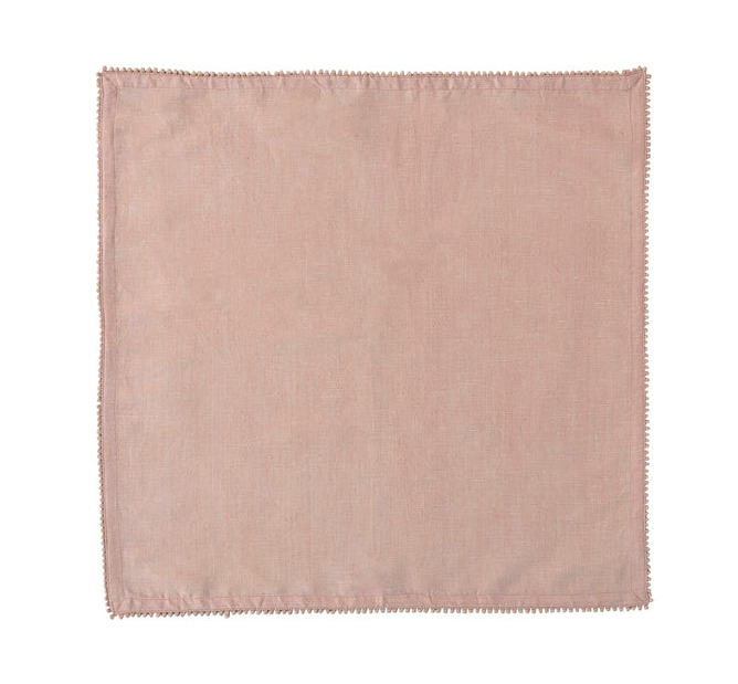 Juliska Berry Trim Napkin -Blush