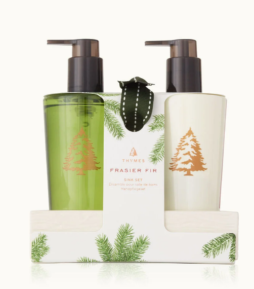 Thymes Frasier Fir Sink Set