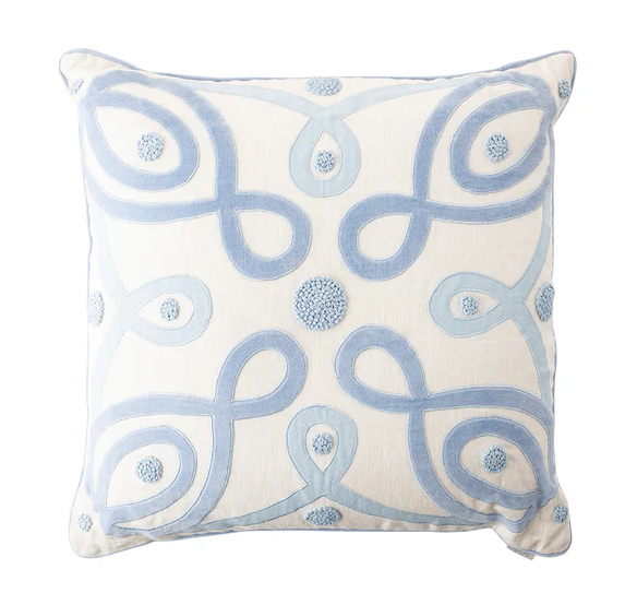 Juliska Berry & Thread 22'' Pillow - Chambray