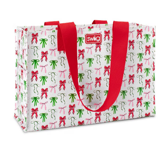 Swig Ribbons and Bows Large Reusable Bag