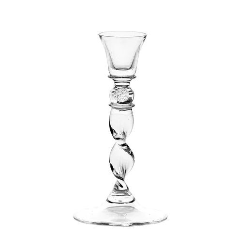 Juliska 7'' Berry Spiral Glass Candlestick