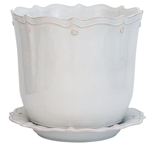 Juliska Berry & Thread Planter 12''- Whitewash