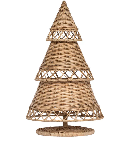 Juliska Provence Rattan 24'' Tree- Whitewash