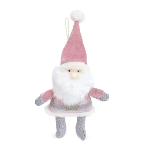 Mon Ami Santa Clause Ornament Pink