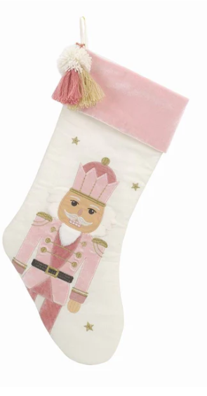 Mon Ami Tassled Nutcracker Stocking