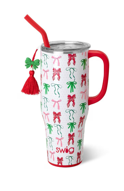 Swig Ribbons And Bows Mega Mug 40oz