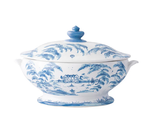 Juliska Country Estate Delft Blue Tureen with Lid