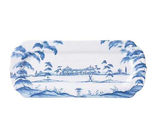 Juliska Country Estate Delft Blue 15" Hostess Tray