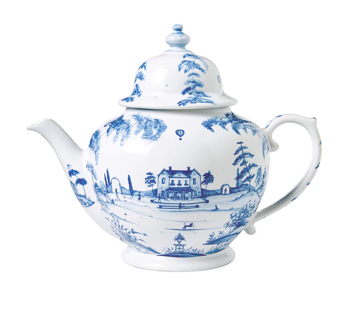 Juliska Country Estate Delft Blue Teapot