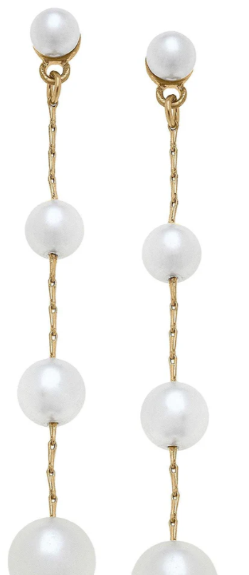 Canvas Audrey Pearl Earrings