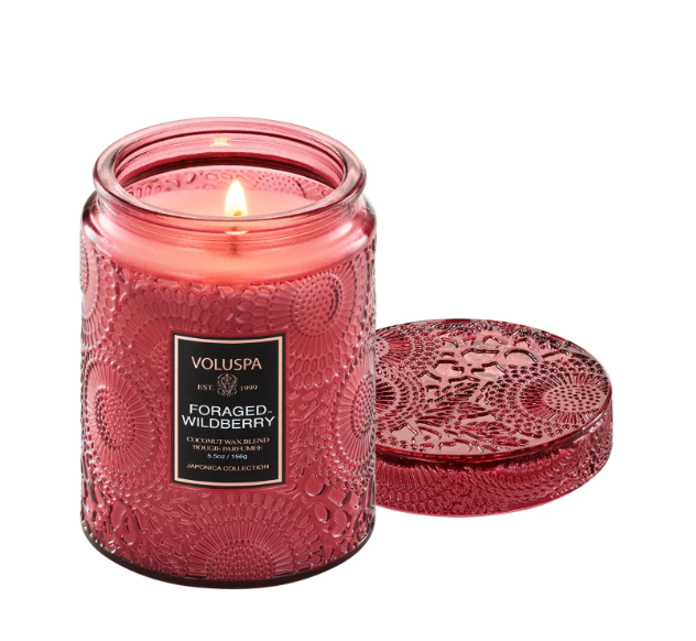 Voluspa Foraged Wildberry Candle (Small Jar)